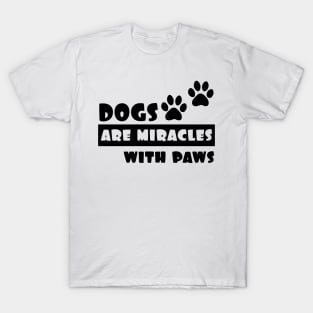 Dog Home Bite Cat Lover Dogs Fur Purr Rescued T-Shirt